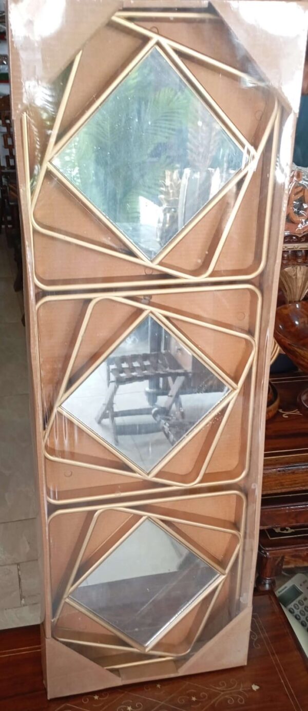 3 Squares Decorative Mirrors