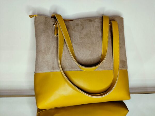 Double Tone Tote Bag